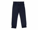 Hugo Boss Kids J24501 849 Five Pocket Cotton Chino Pants Blue 4 - 16 Years
