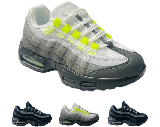 Air Cushioned Lace Up Sports Kid's Trainers