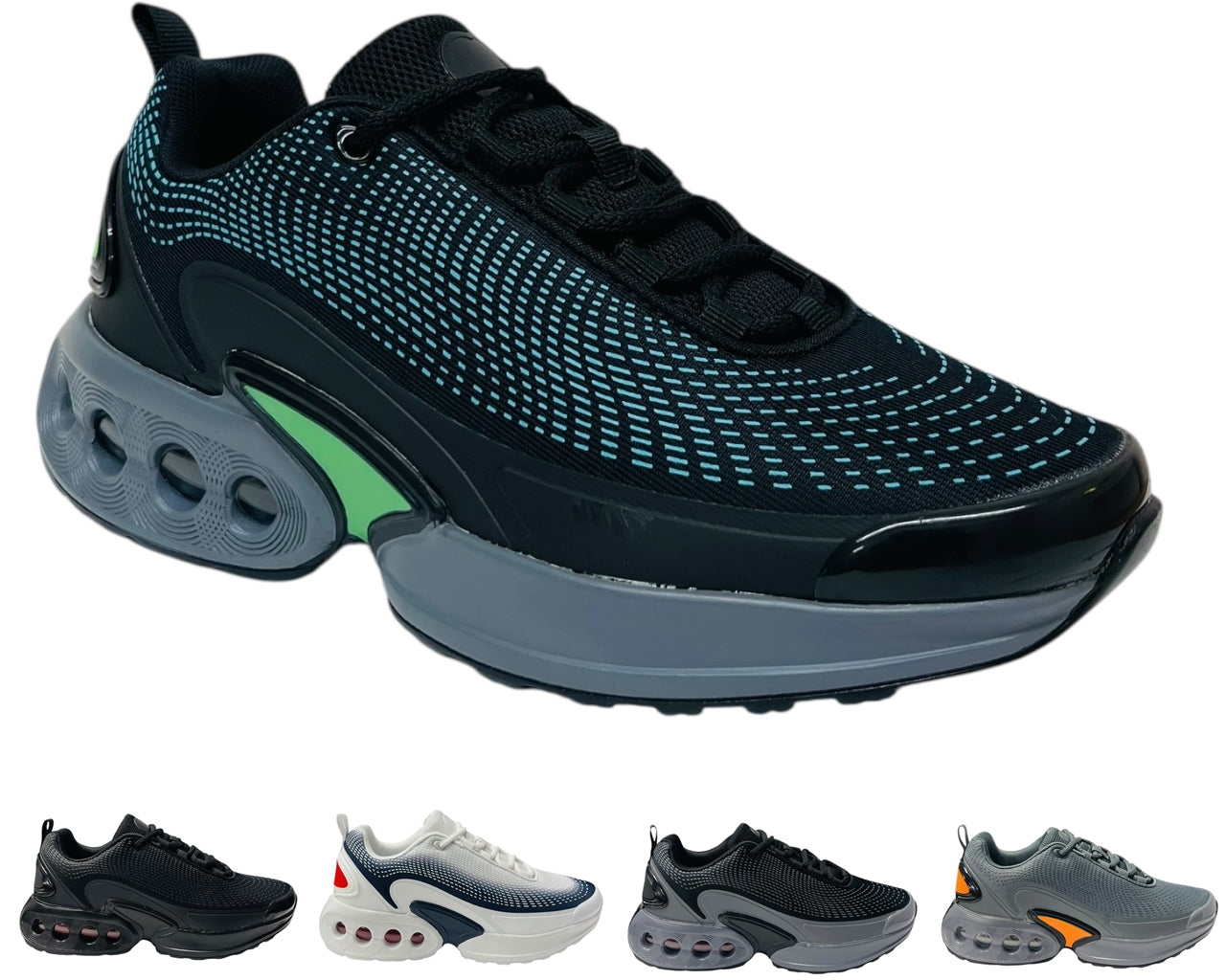 Air Cushioned Lace Up Sports Trainers