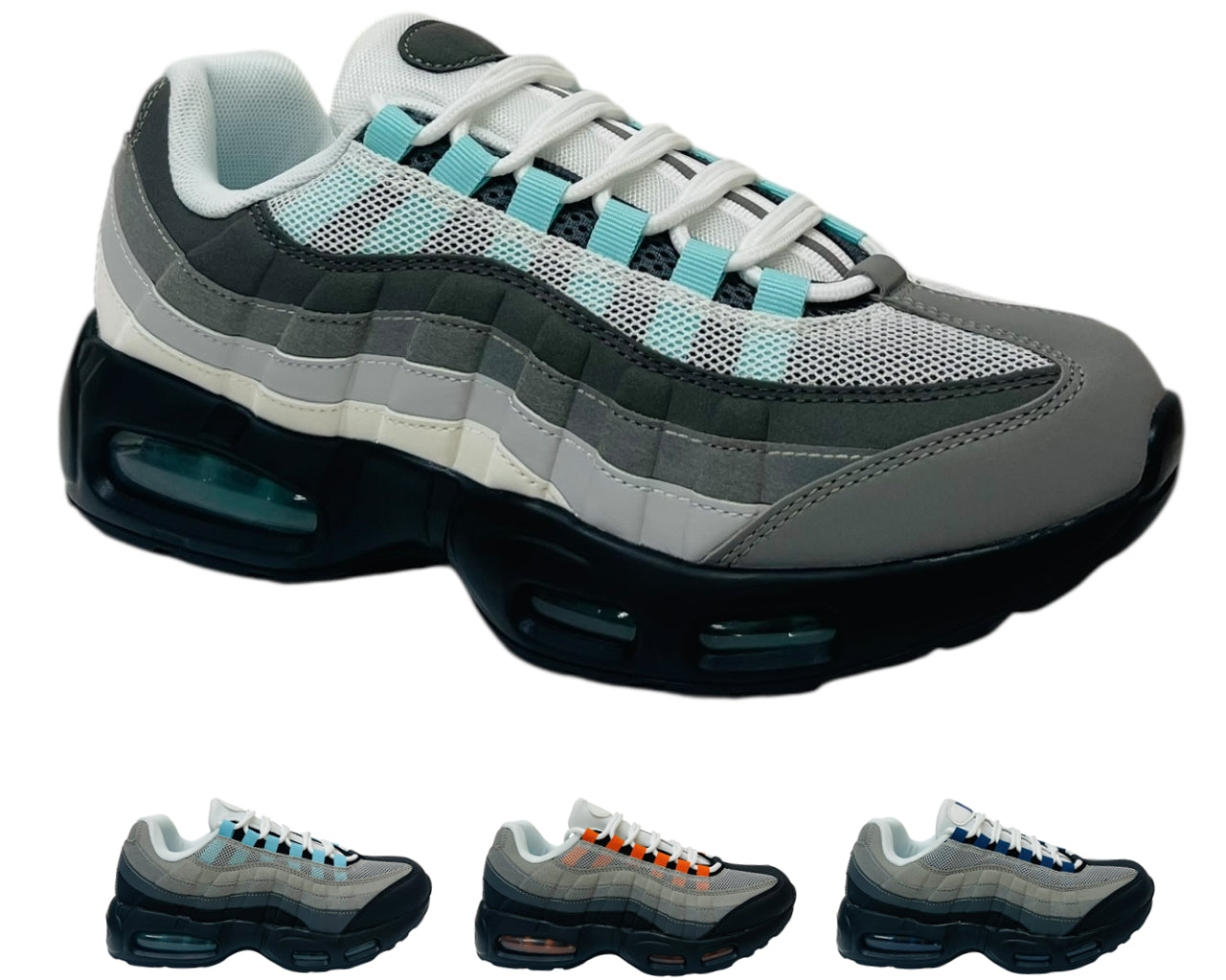 Air Cushioned Lace Up Sports Trainers