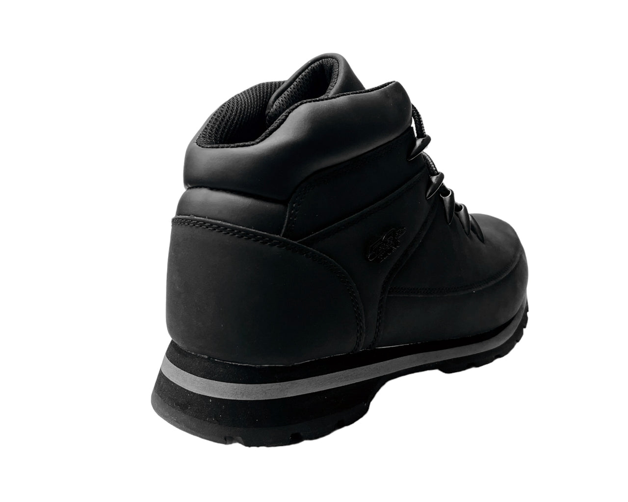 Faux Leather Lace Up Hiking Boots