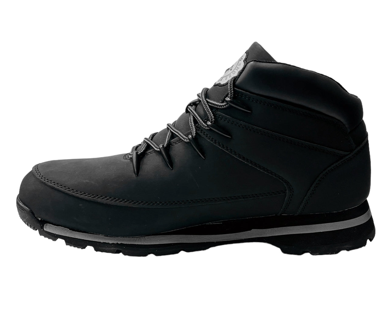 Faux Leather Lace Up Hiking Boots