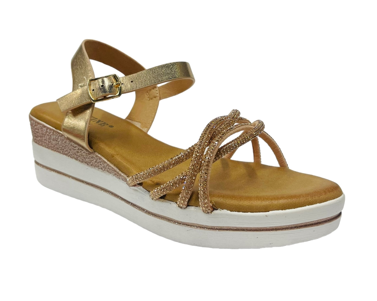 Ankle Strap Wedge Heel Sandals