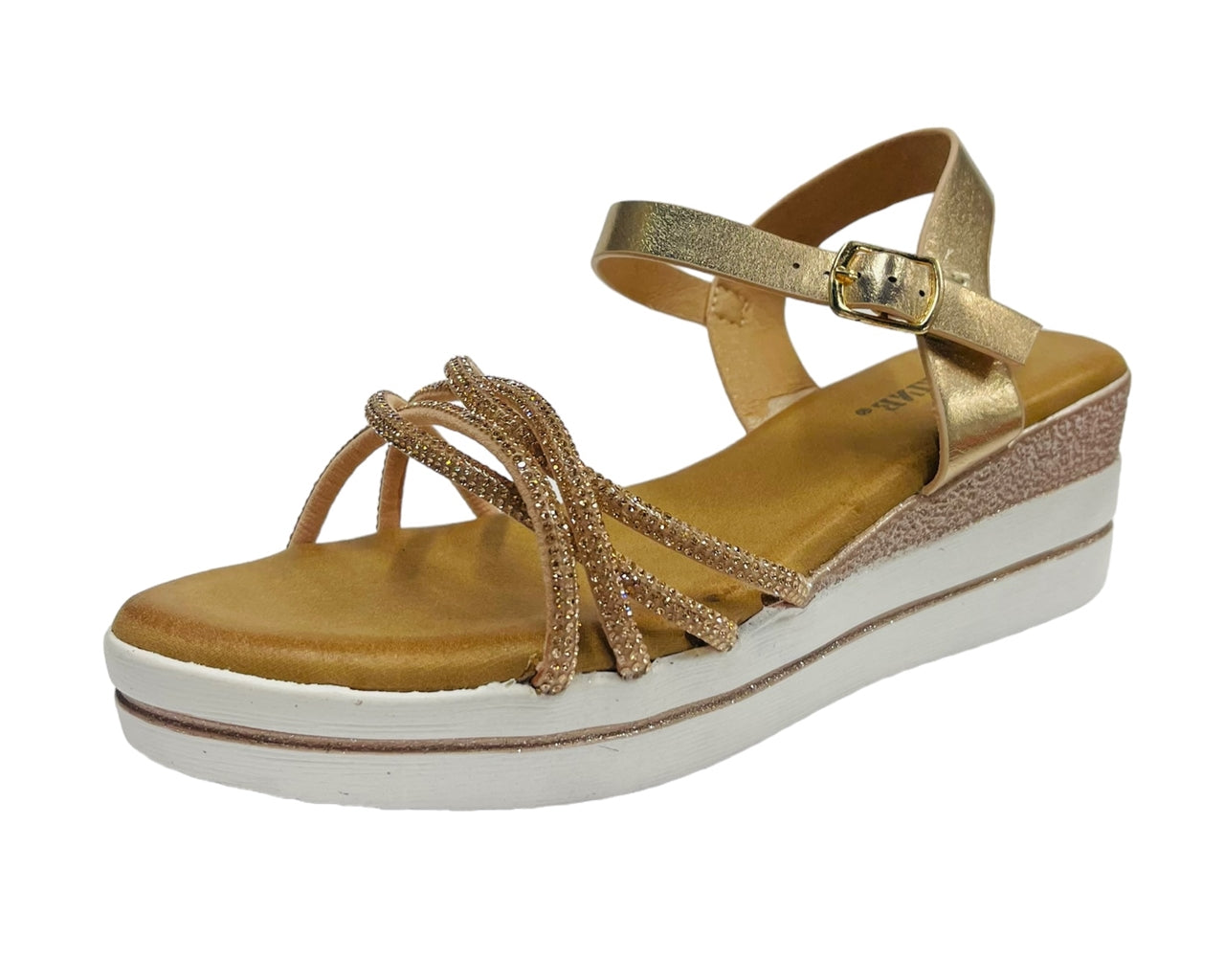 Ankle Strap Wedge Heel Sandals
