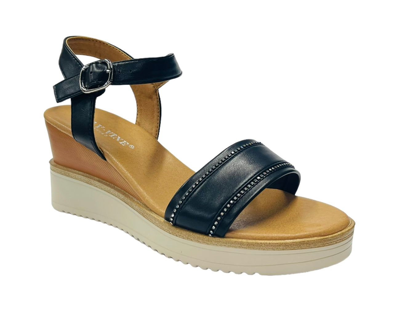 Women's Light Weight Wedge Heel Ankle Strap Sandals