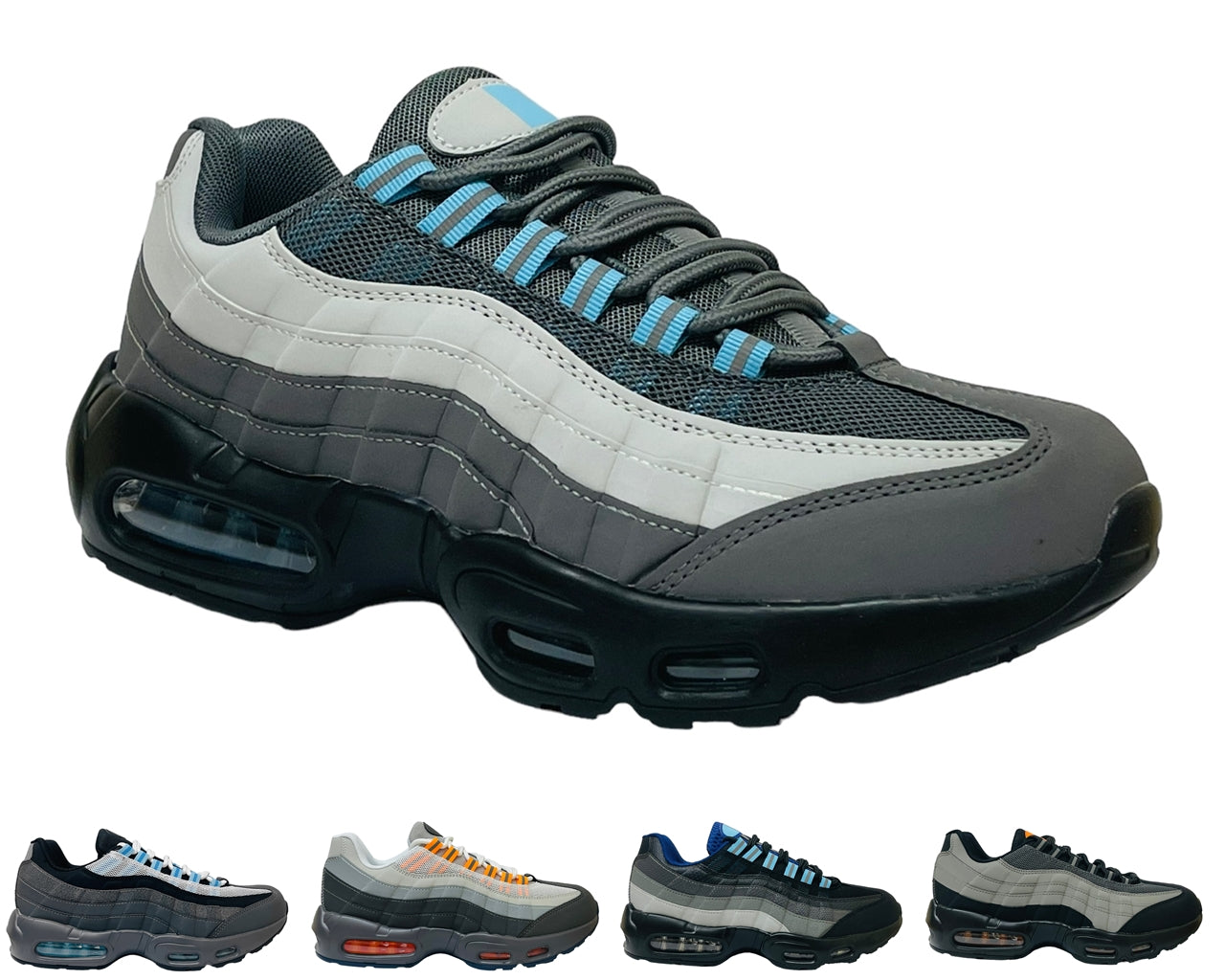 Air Cushioned Casual Lace Up Trainers