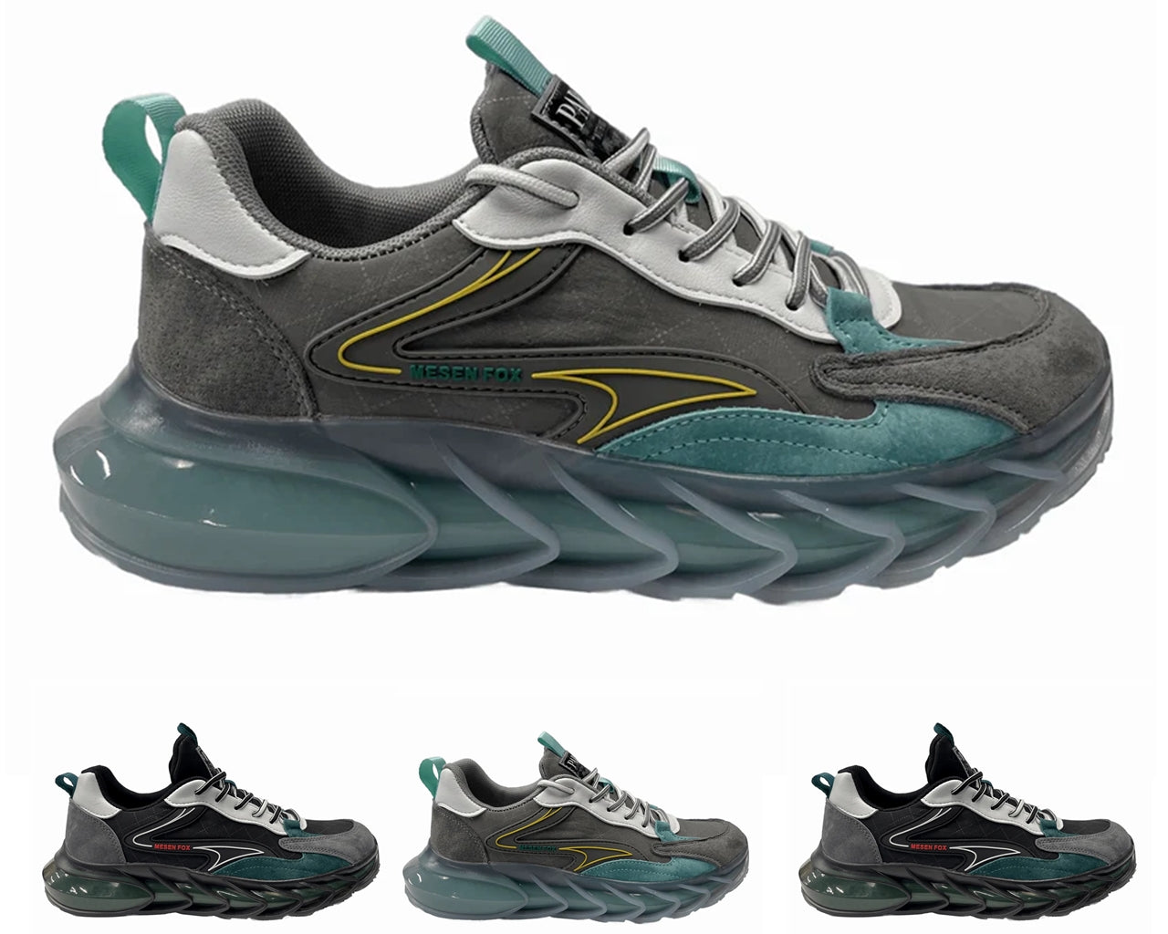 Casual M203 Mesh Lace Up Trainers