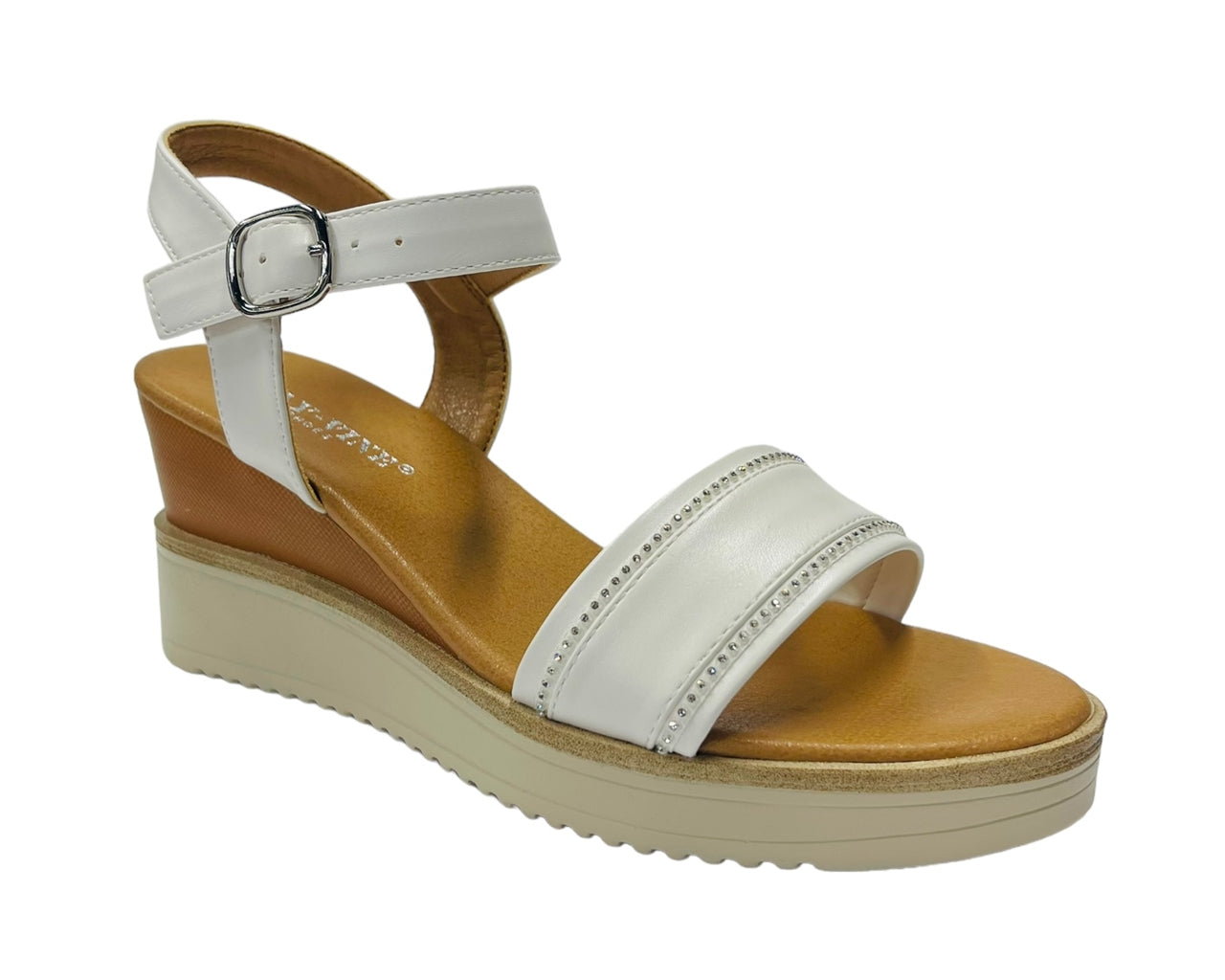 Women's Light Weight Wedge Heel Ankle Strap Sandals