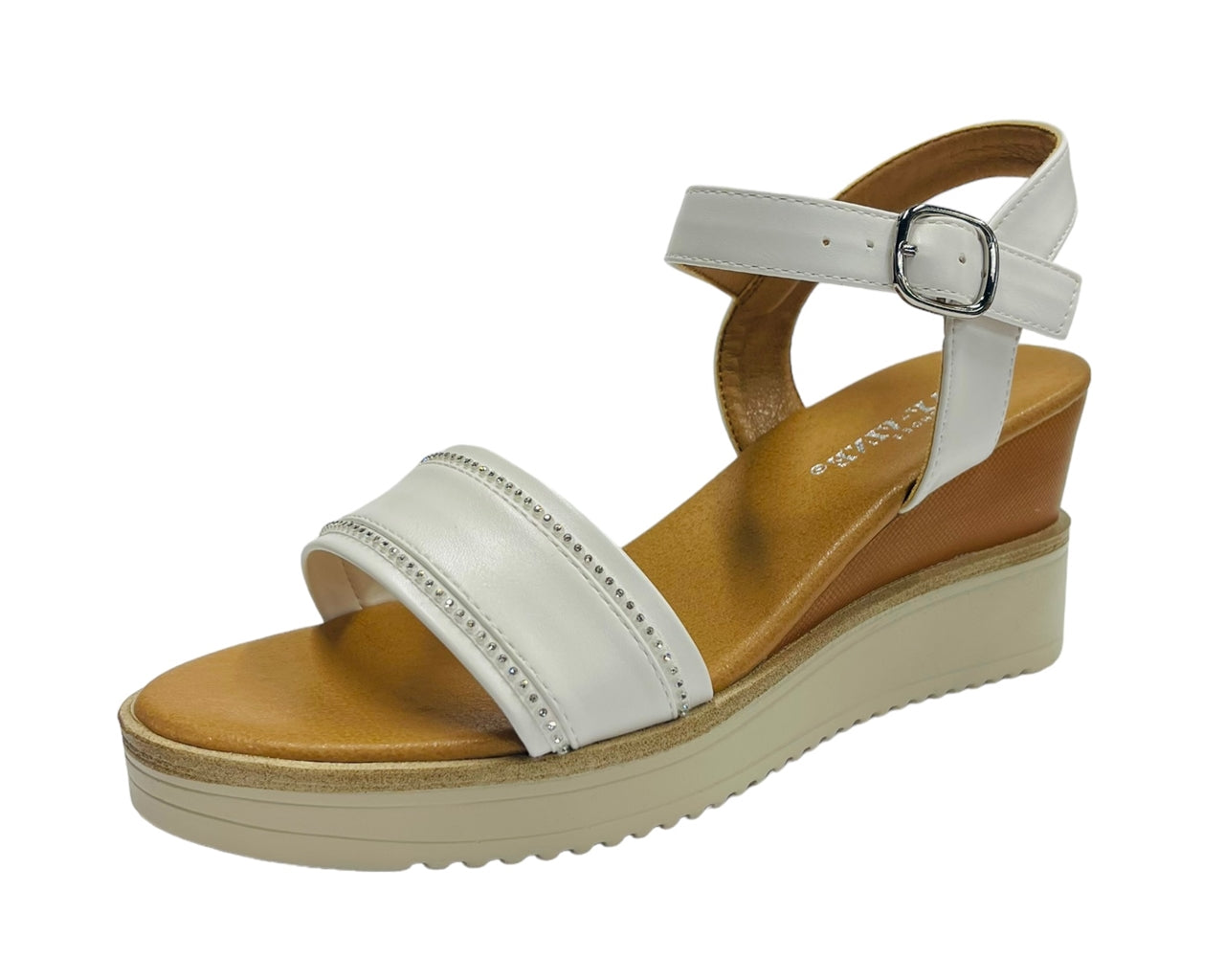 Women's Light Weight Wedge Heel Ankle Strap Sandals