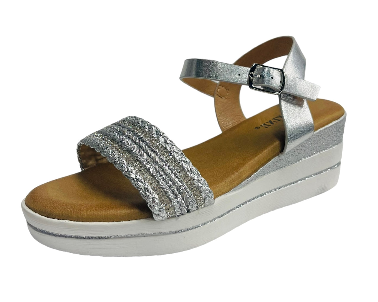 Wedge Heel Ankle Strap Sandals