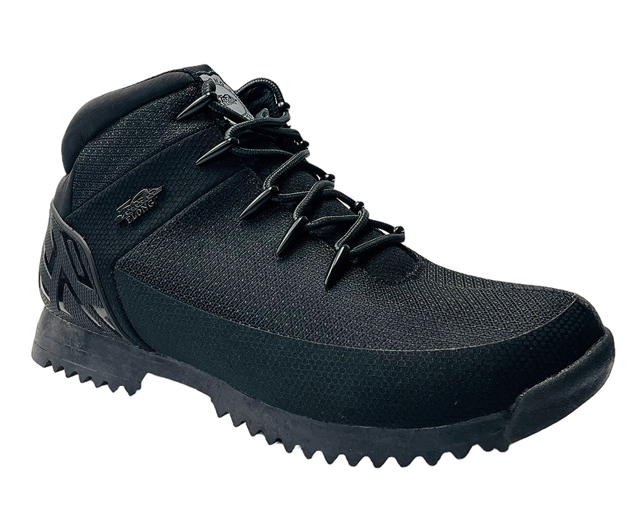 Faux Leather Lace Up Hiking Boots