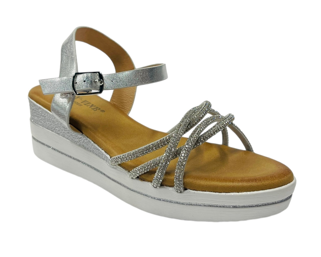 Ankle Strap Wedge Heel Sandals