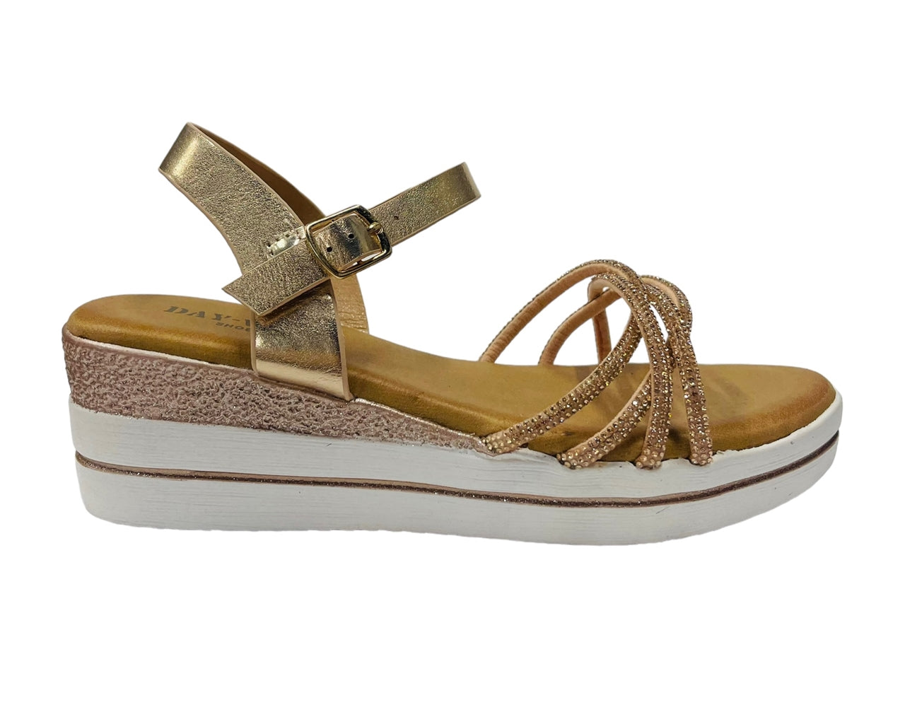 Ankle Strap Wedge Heel Sandals