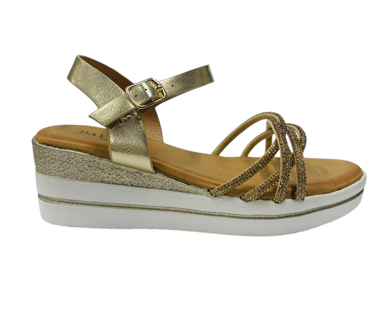 Ankle Strap Wedge Heel Sandals
