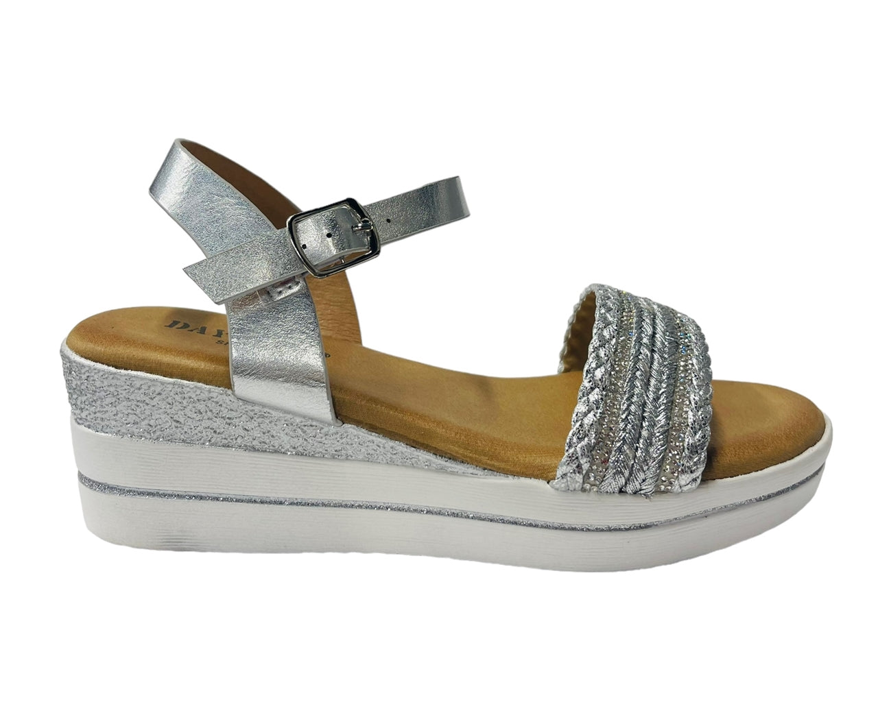 Wedge Heel Ankle Strap Sandals