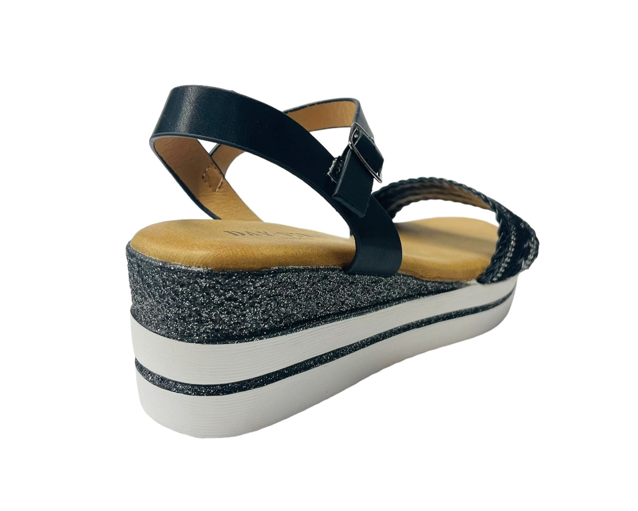 Wedge Heel Ankle Strap Sandals