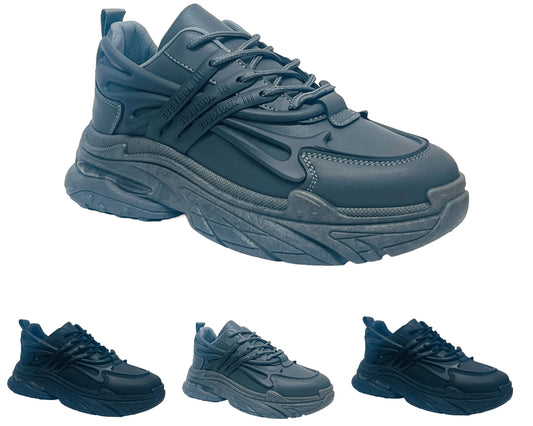 Casual Chunky Sole Lace Up Trainers