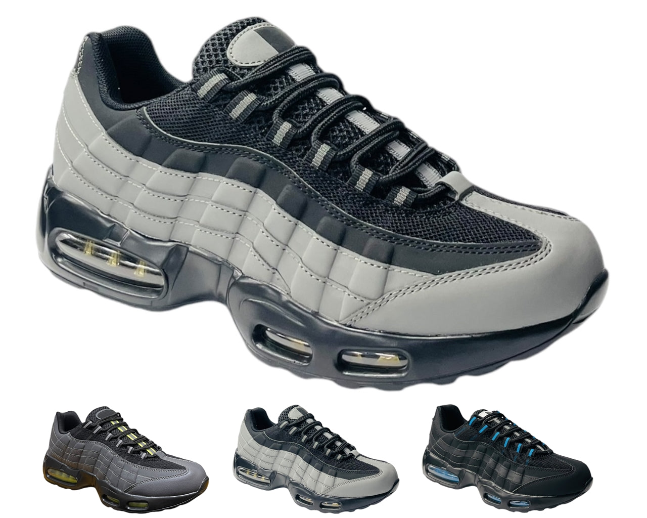Air Cushioned Sports Lace Up Trainers