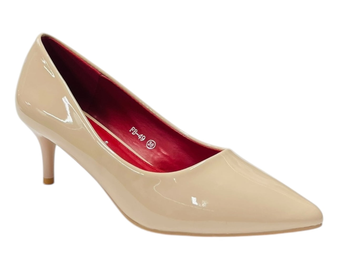 Stiletto Heel Pointed Toe Court Shoes