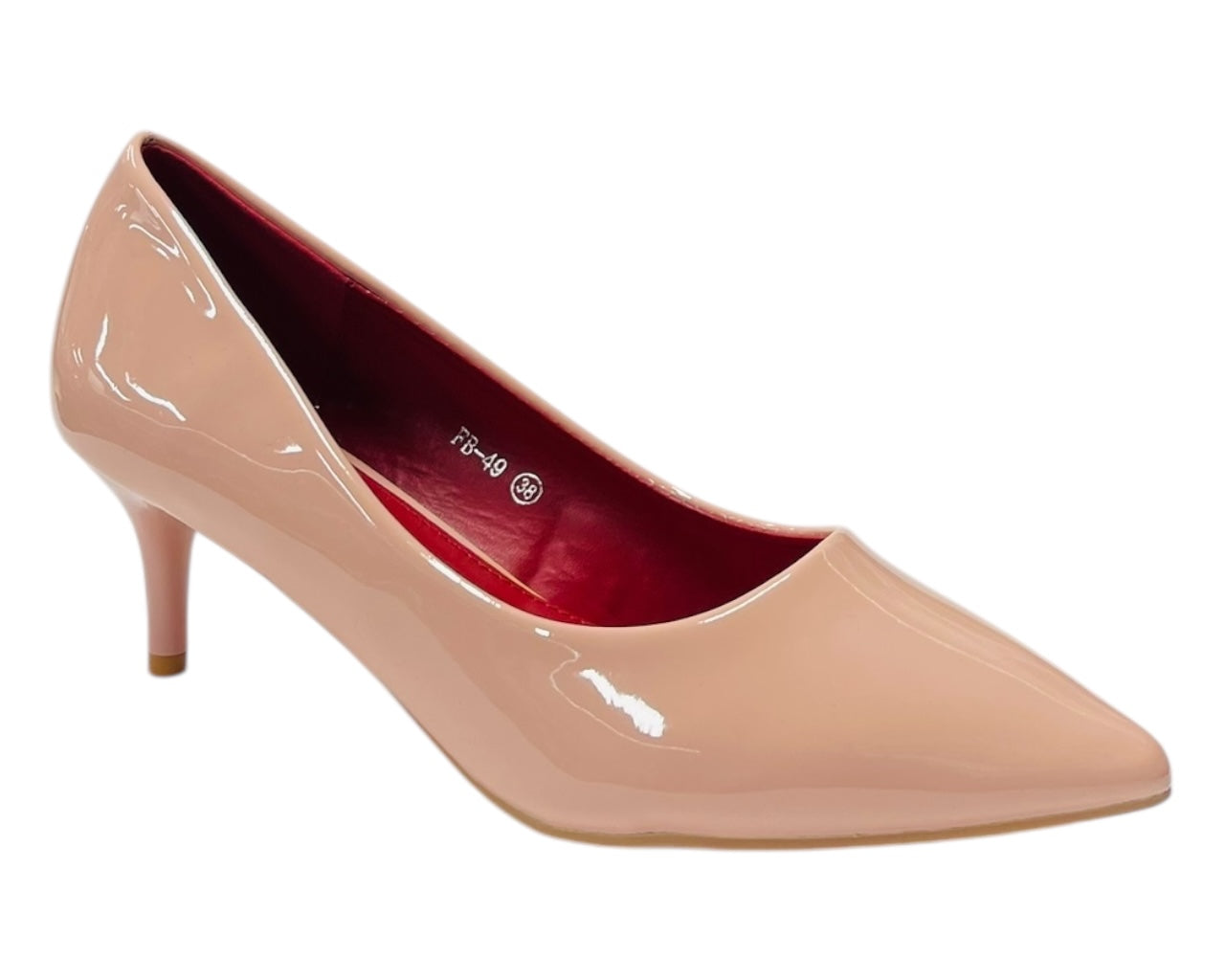 Stiletto Heel Pointed Toe Court Shoes