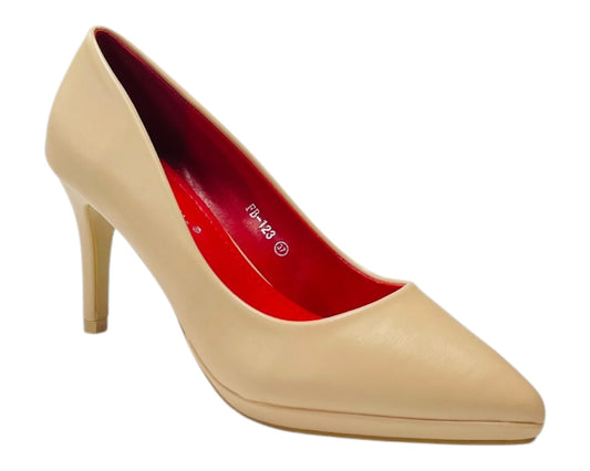 Pointed Toe Stiletto Heel Court Shoes