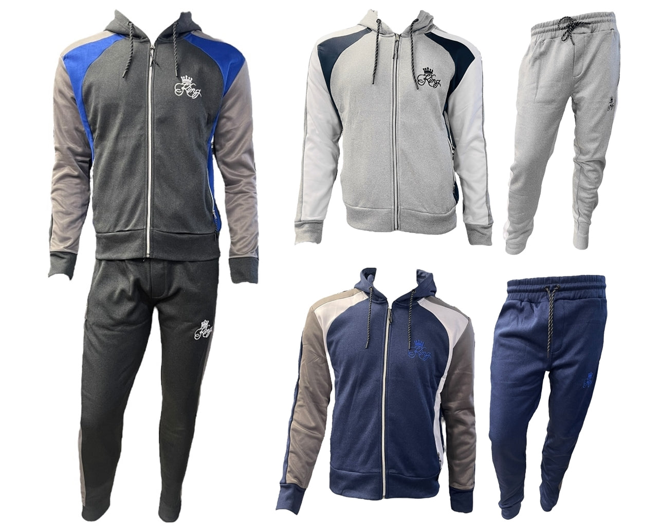 Full Zip Regular Fit Hooded Tracksuit