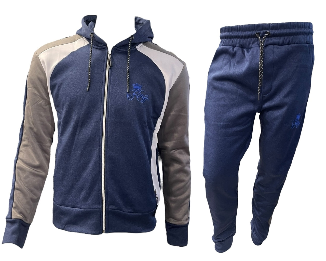 Full Zip Regular Fit Hooded Tracksuit