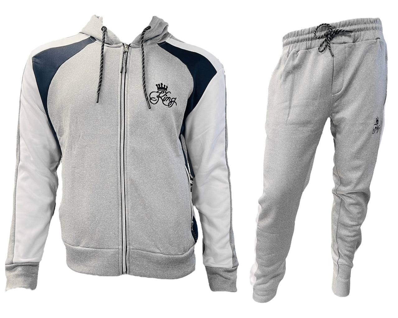 Full Zip Regular Fit Hooded Tracksuit