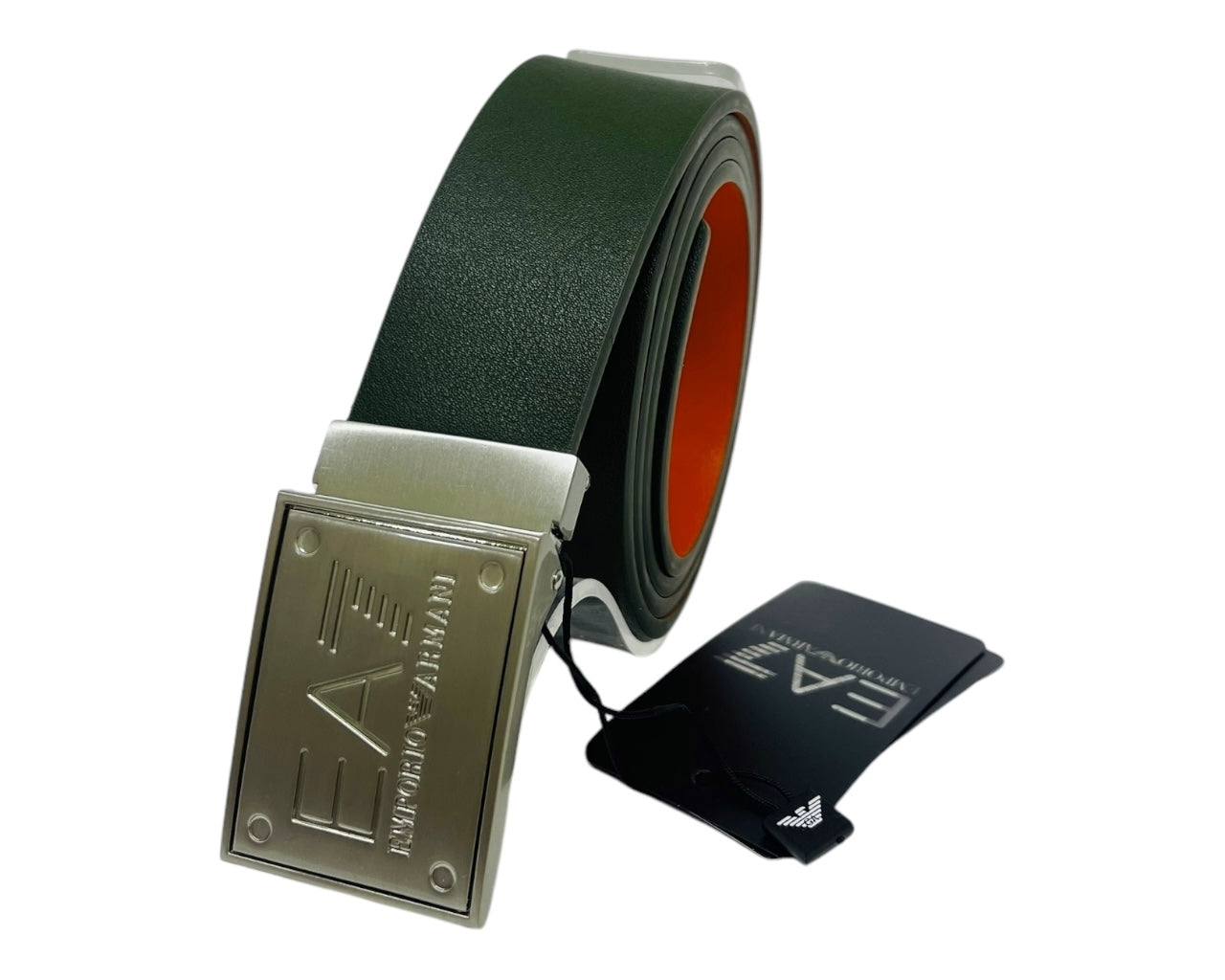 Emporio Armani 245524 8A693 Train Core ID Reversible EA7 Belt