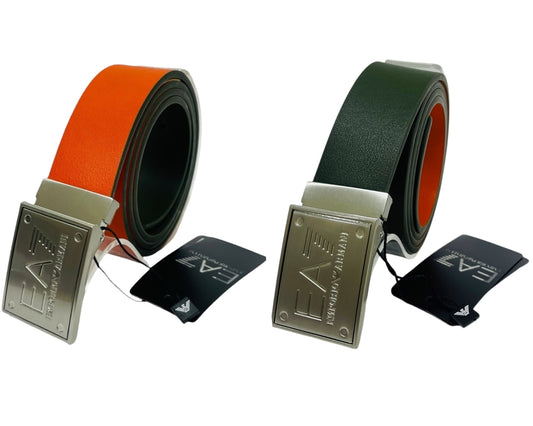 Emporio Armani 245524 8A693 Train Core ID Reversible EA7 Belt