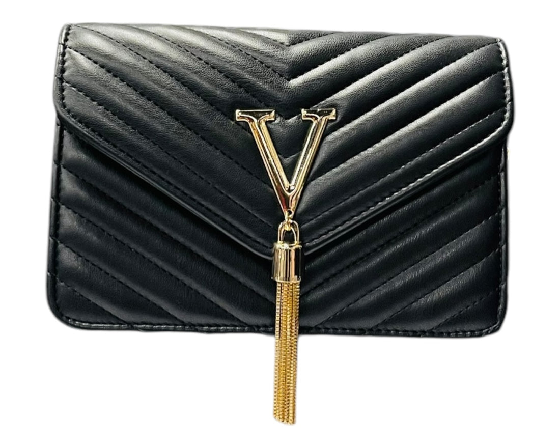 Cross Body Faux Leather Tote Bag