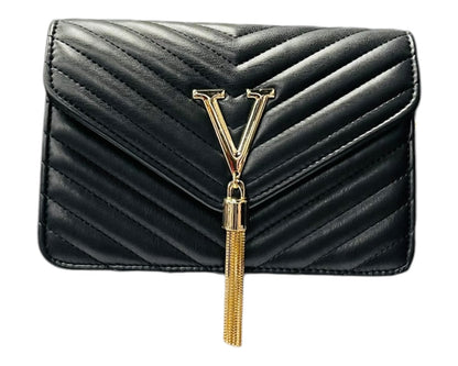 Cross Body Faux Leather Tote Bag