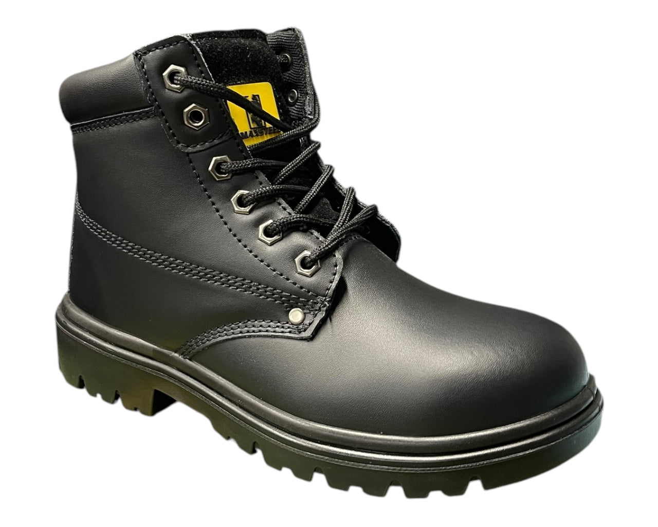 Genuine Leather Steel Toe Cap Safety Work Boots