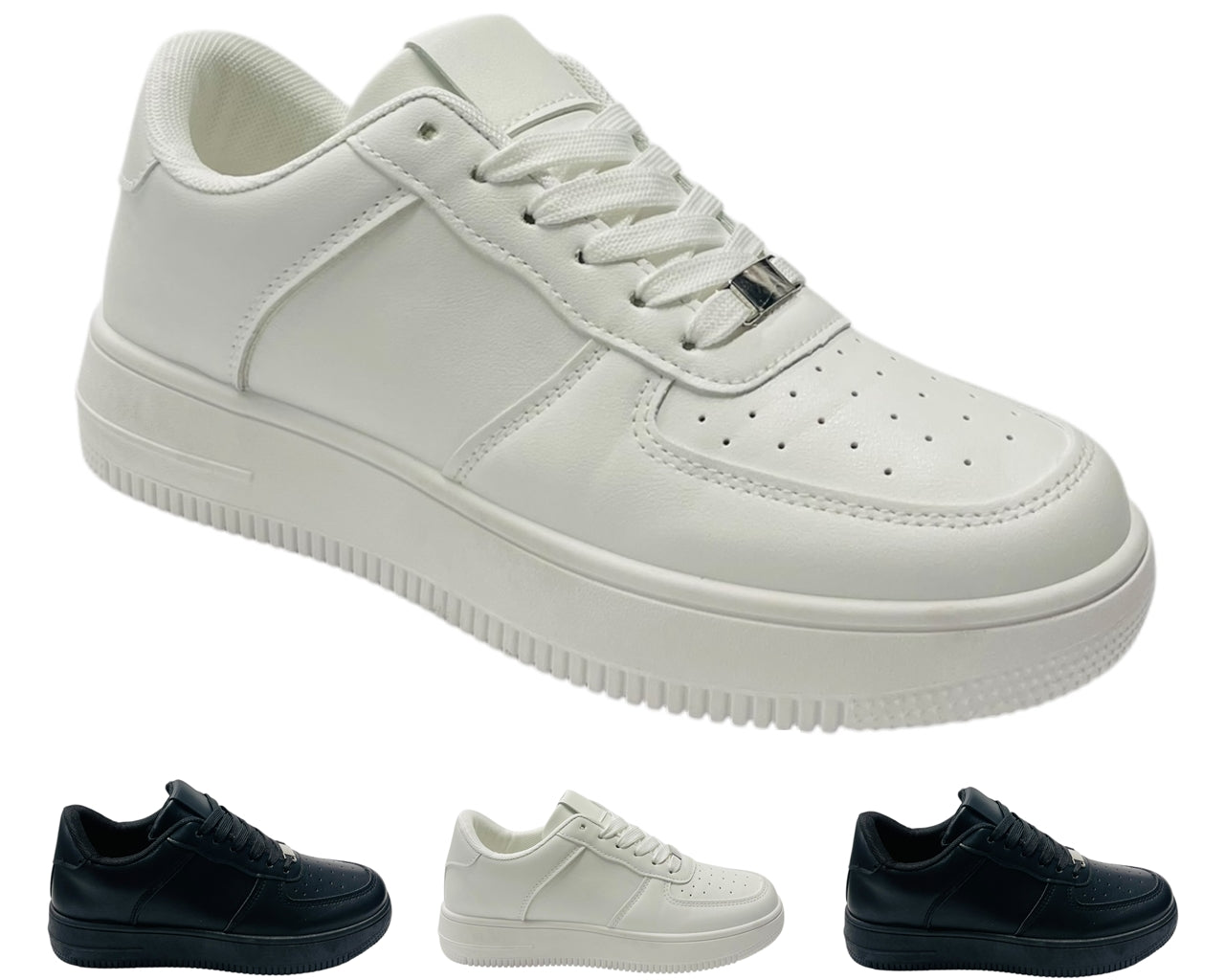 Classic Lace Up Sports Leisure Trainers
