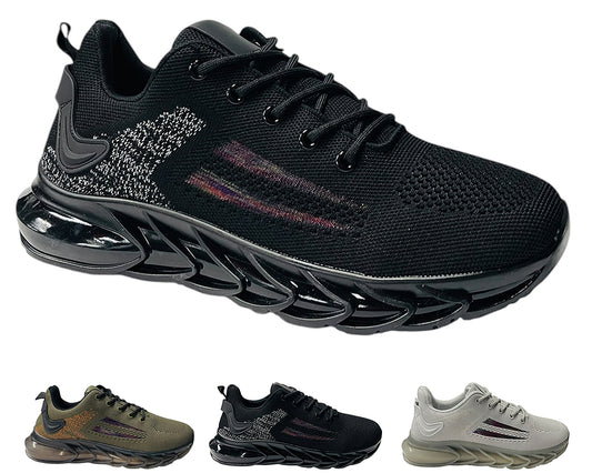 Breathable Knit Sports Lace Up Trainers
