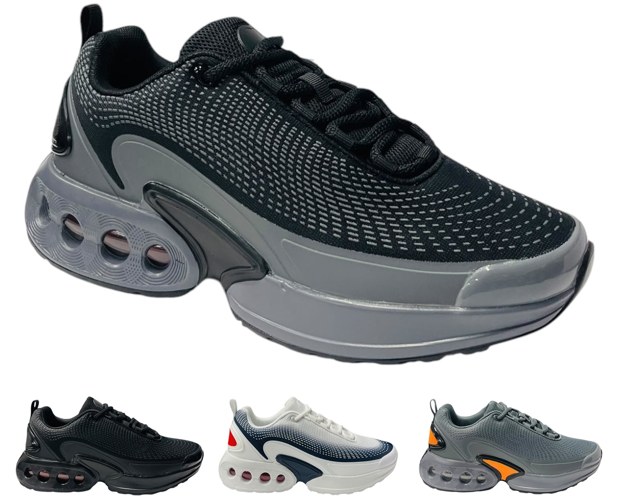 Air Cushioned Lace Up Sports Trainers