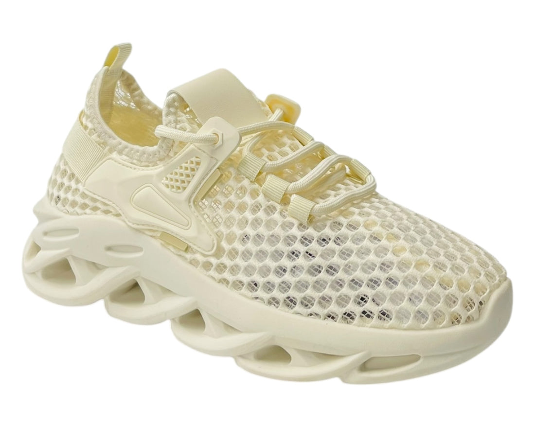 Mesh Lace Up Summer Trainers