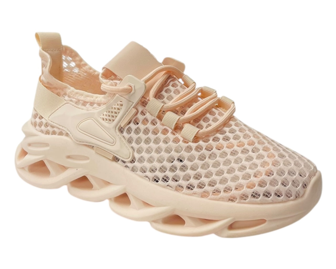 Mesh Lace Up Summer Trainers