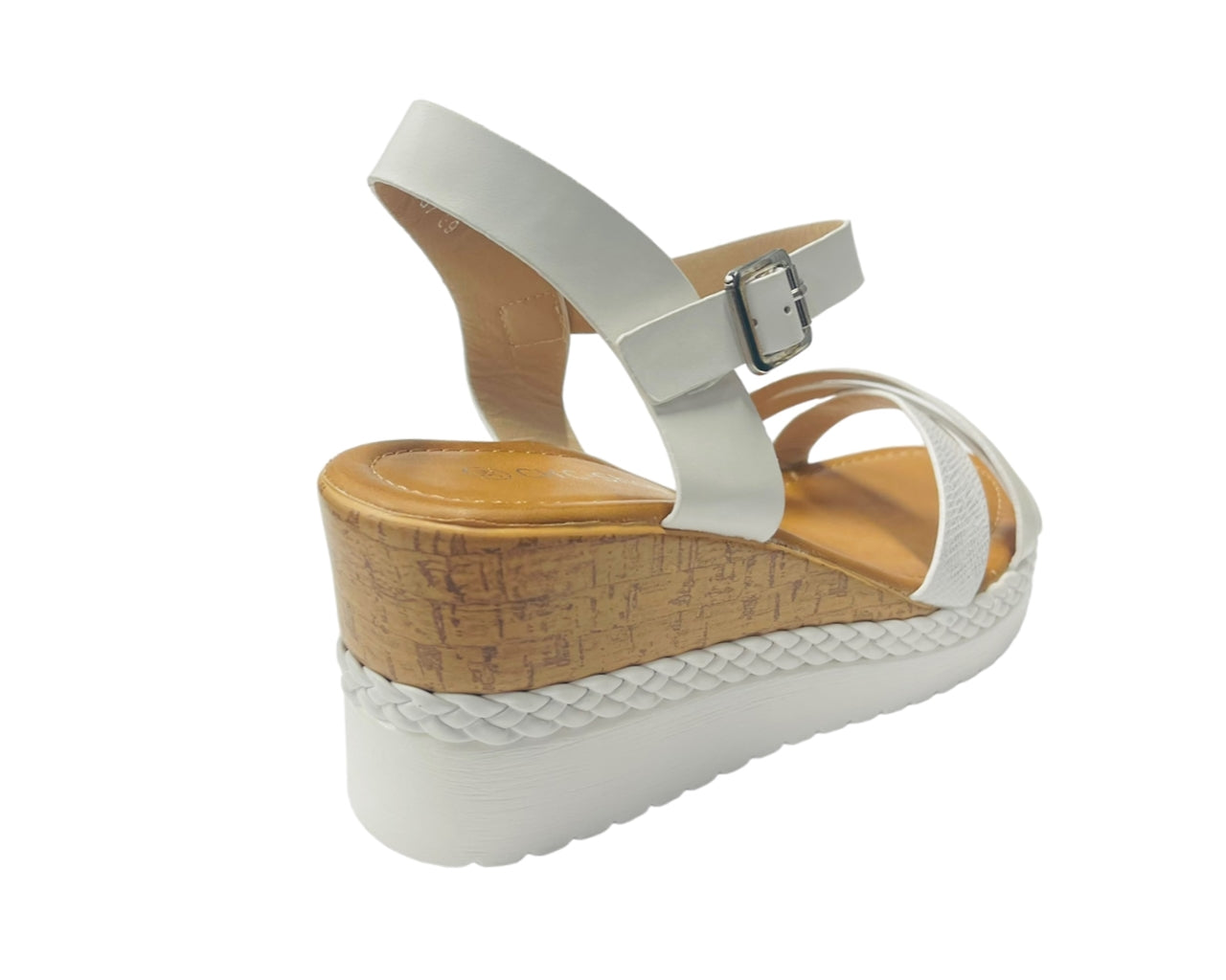Women's Light Weight Wedge Heel Ankle Strap Sandals