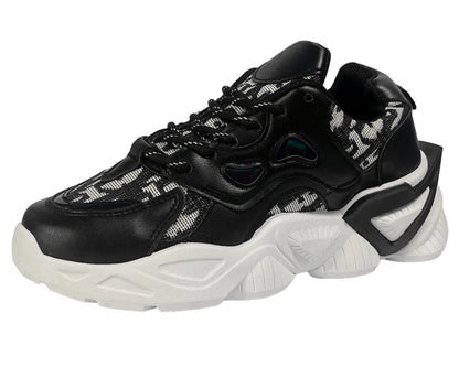 Chunky Sole Comfy Lace Up Trainers
