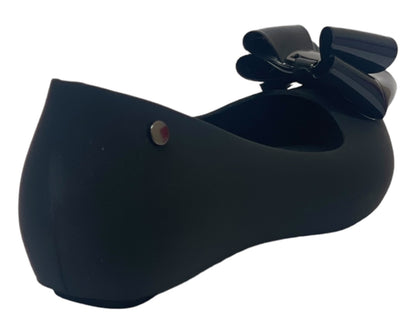 Casual Flat Bow Jelly Shoes