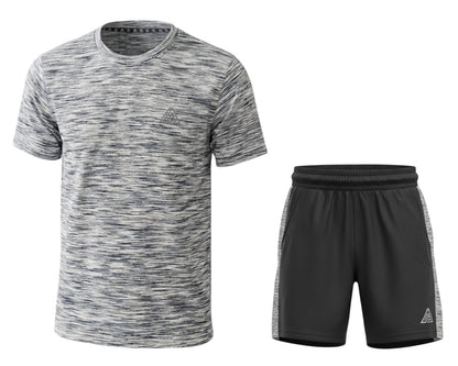 Mountain Views Performance Matching T-Shirt Shorts Set