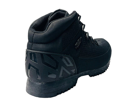 Faux Leather Lace Up Hiking Boots