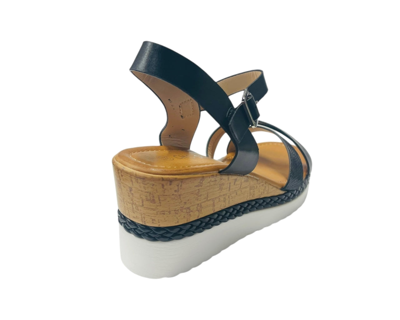Women's Light Weight Wedge Heel Ankle Strap Sandals
