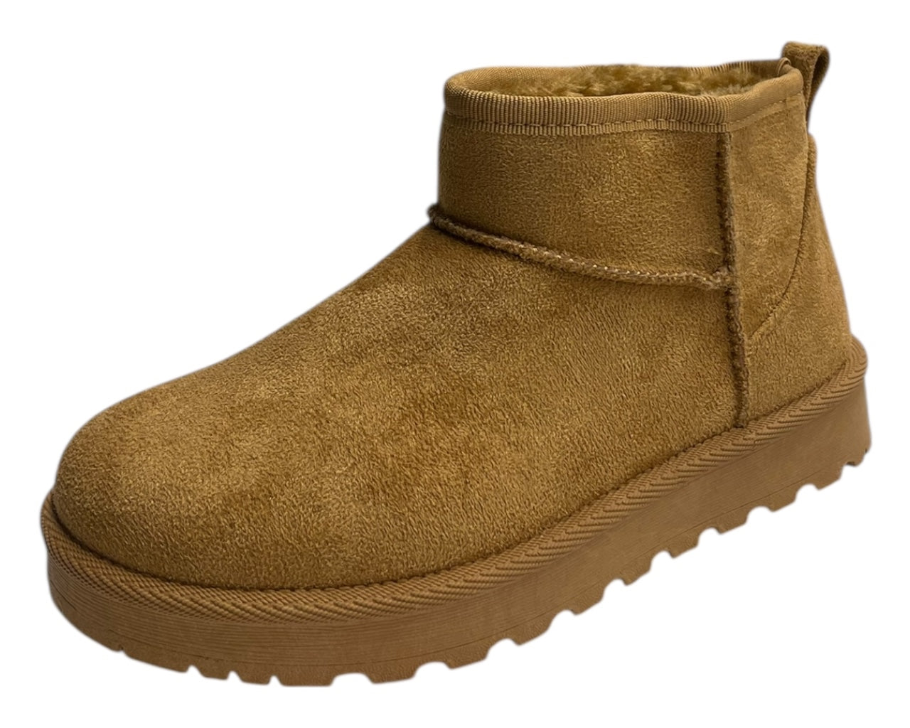 Faux Fur Lining Mini Ankle Boots