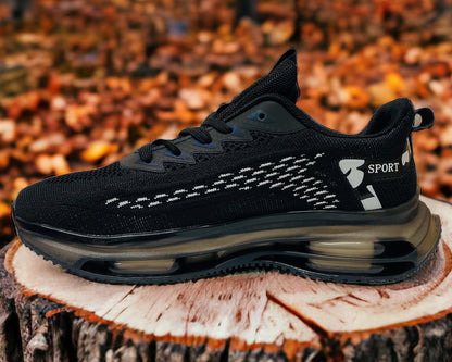 Double Air Cushion Lace Up Trainers