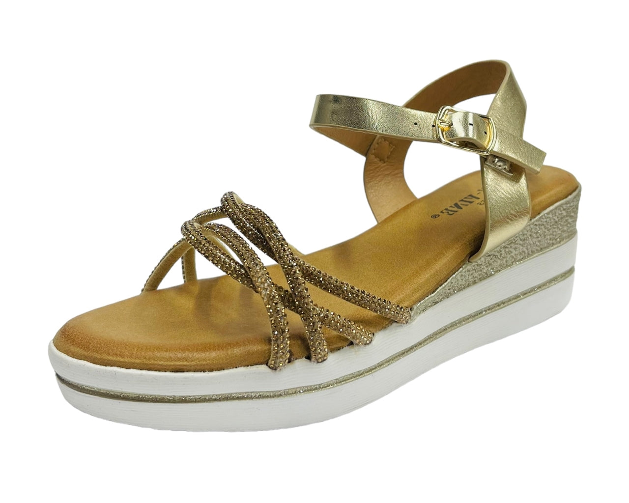 Ankle Strap Wedge Heel Sandals