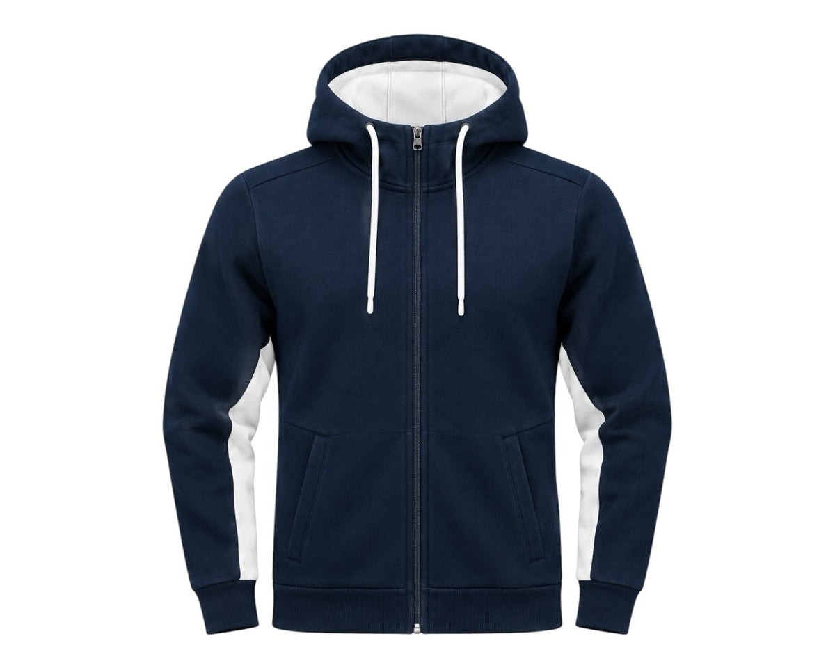 Regular Fit Full Zip Hooded Fleece Tracksuit