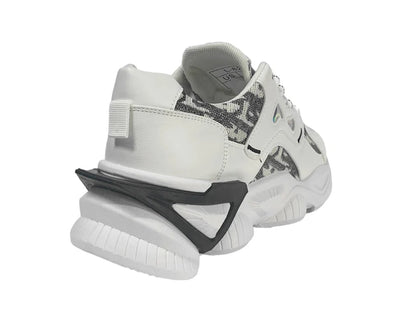 Chunky Sole Comfy Lace Up Trainers