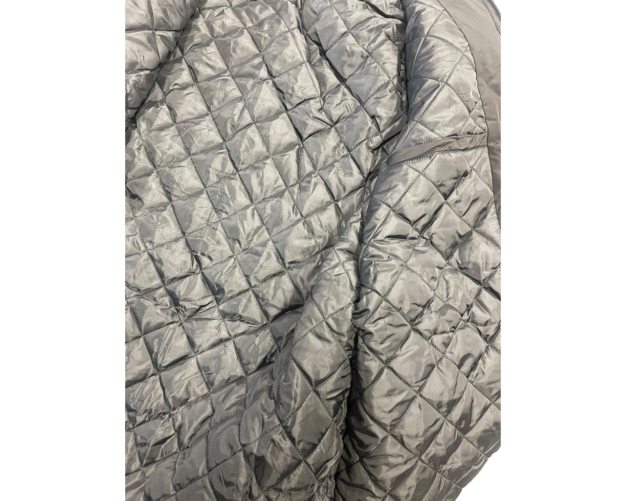 Full Zip Hooded Padded Long Parka Jacket